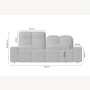 SOFA MAGNELIO PRESTIGE BL-A+3SE+BP-A